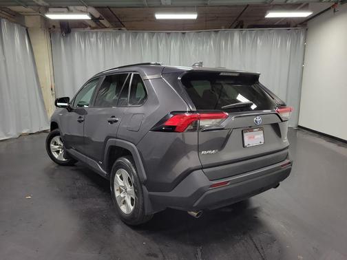 Magnetic Gray Metallic 2021 Toyota RAV4 Hybrid LE