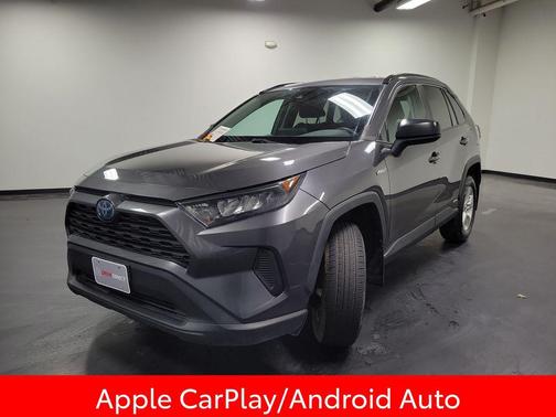 Magnetic Gray Metallic 2021 Toyota RAV4 Hybrid LE