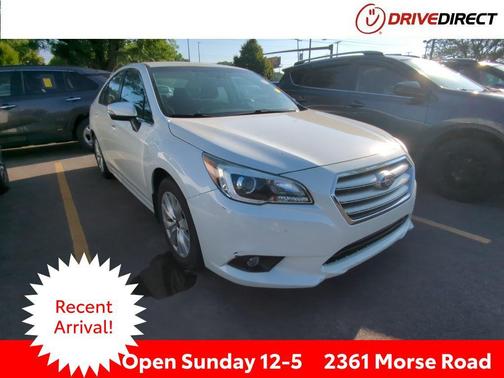 Crystal White Pearl 2016 Subaru Legacy Premium