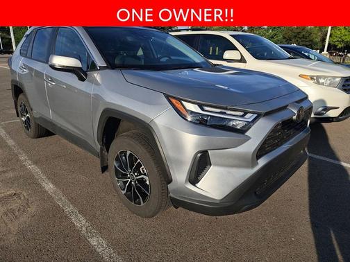 Silver Sky Metallic 2025 Toyota RAV4 Hybrid XLE