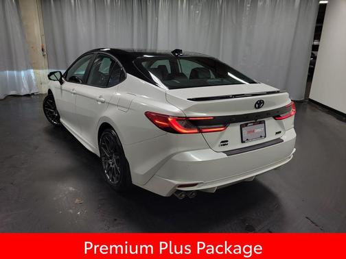Midnight Black Metallic 2025 Toyota Camry XSE