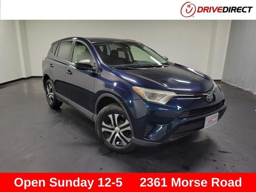 Galactic Aqua Mica 2018 Toyota RAV4 LE