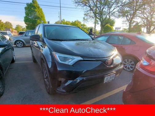 Galactic Aqua Mica 2018 Toyota RAV4 LE