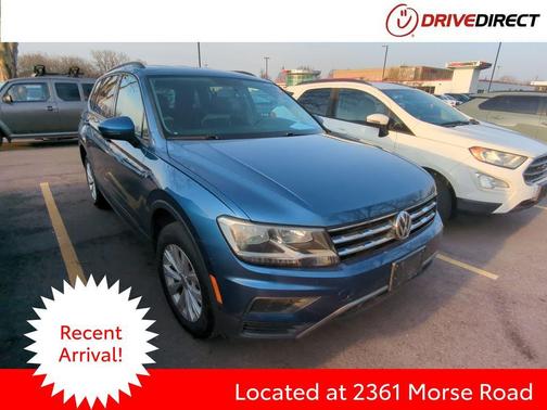 Stone Blue Metallic 2020 Volkswagen Tiguan 2.0T S