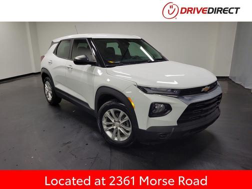 Summit White 2023 Chevrolet Trailblazer LS