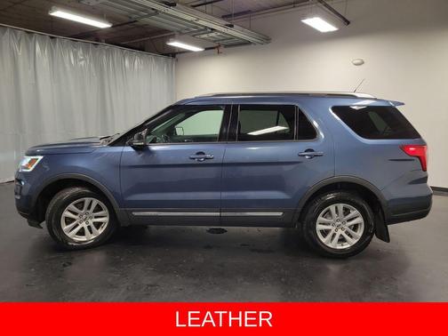 Blue Metallic 2018 Ford Explorer XLT