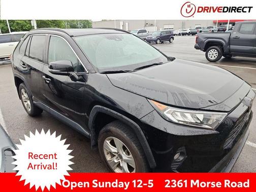 Midnight Black Metallic 2021 Toyota RAV4 XLE