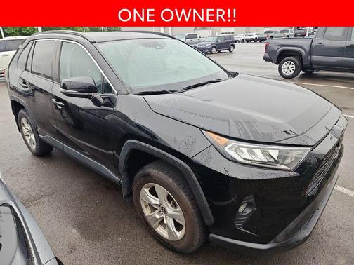 Midnight Black Metallic 2021 Toyota RAV4 XLE