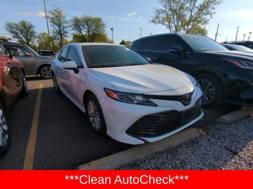 Super White 2020 Toyota Camry LE