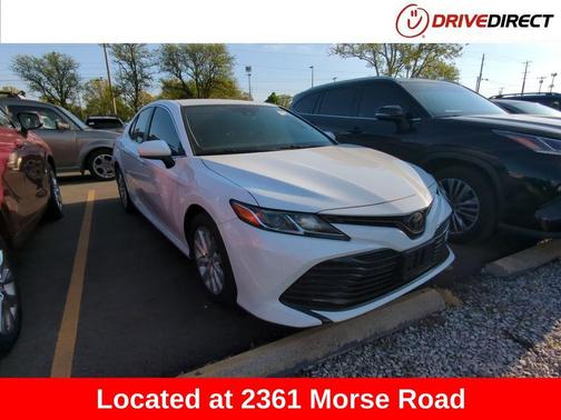 Super White 2020 Toyota Camry LE