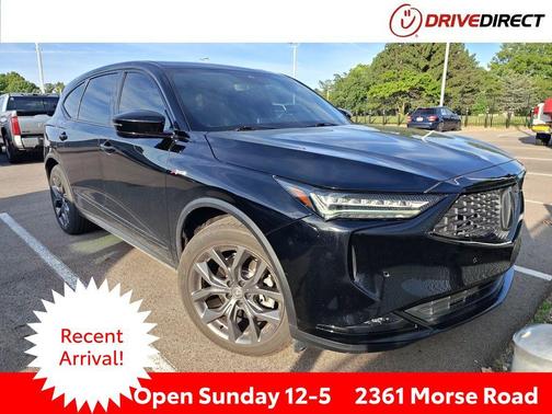 Majestic Black Pearl 2022 Acura MDX A-Spec Package