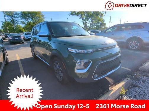 Undercover Green 2021 Kia Soul X-Line