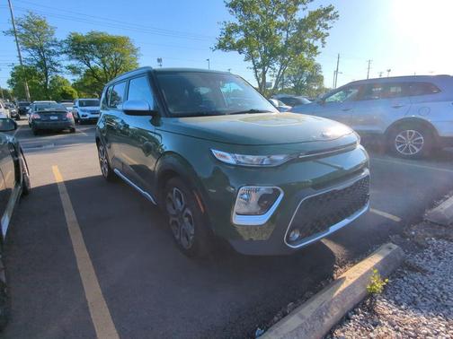 Undercover Green 2021 Kia Soul X-Line