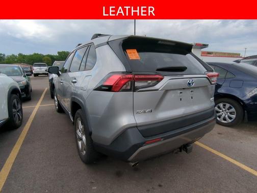 Silver Sky Metallic 2019 Toyota RAV4 Hybrid Limited
