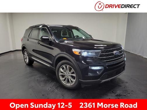Black Metallic 2024 Ford Explorer XLT