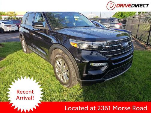 Black Metallic 2024 Ford Explorer XLT