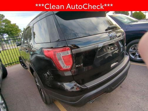 Shadow Black 2018 Ford Explorer XLT