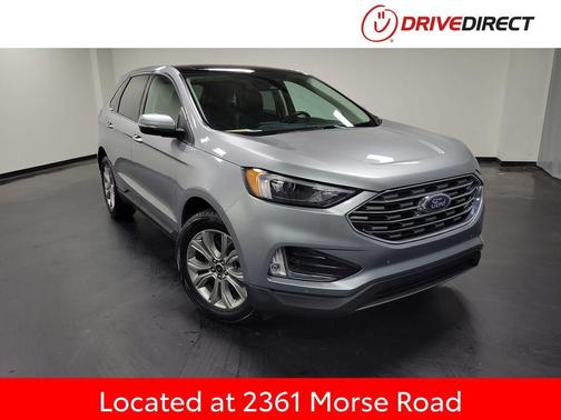 Iconic Silver Metallic 2023 Ford Edge Titanium