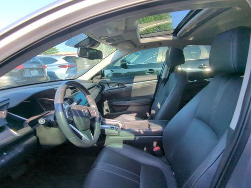 Sonic Gray Pearl 2018 Honda Civic Touring