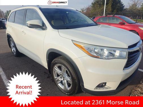 Blizzard Pearl 2016 Toyota Highlander Limited