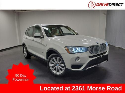 White Metallic 2016 BMW X3 xDrive28i