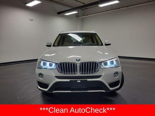 White Metallic 2016 BMW X3 xDrive28i