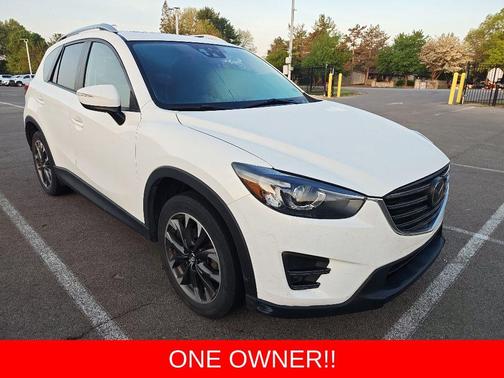 Crystal White Pearl Mica 2016 Mazda CX-5 Grand Touring