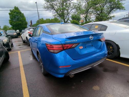 Electric Blue Metallic 2021 Nissan Sentra SR