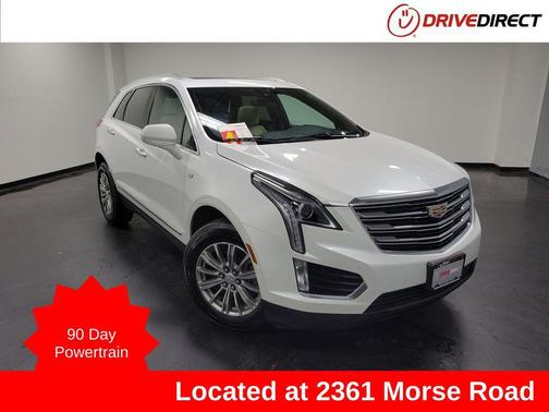 Crystal White Tricoat 2017 Cadillac XT5 Luxury