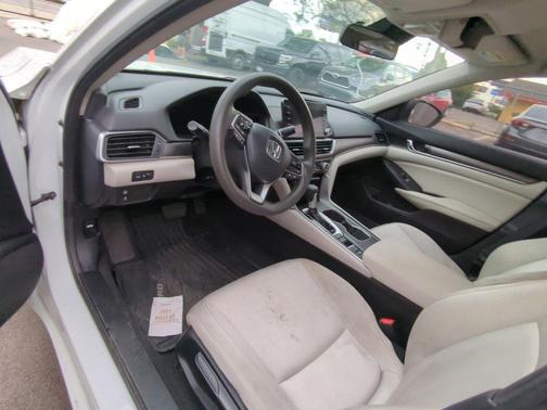 Platinum White Pearl 2021 Honda Accord LX 1.5T