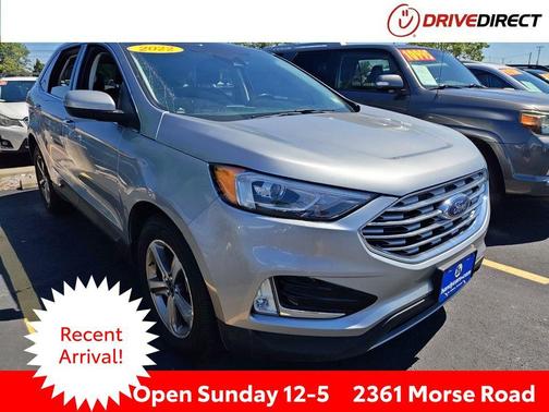 Iconic Silver Metallic 2022 Ford Edge SEL