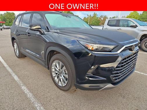 Midnight Black Metallic 2024 Toyota Grand Highlander Platinum