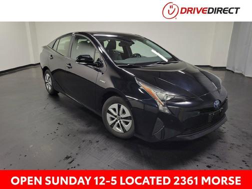 Midnight Black Metallic 2017 Toyota Prius Four