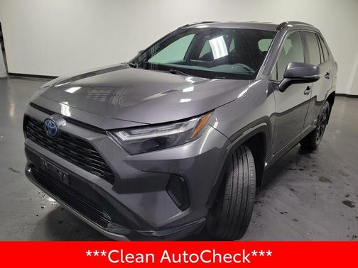 Magnetic Gray Metallic 2023 Toyota RAV4 Hybrid SE