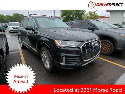 Orca Black Metallic 2021 Audi Q7 55 Premium Plus