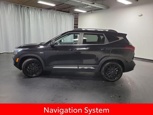 Cherry Black 2023 Kia Seltos Nightfall Edition