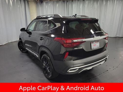 Cherry Black 2023 Kia Seltos Nightfall Edition