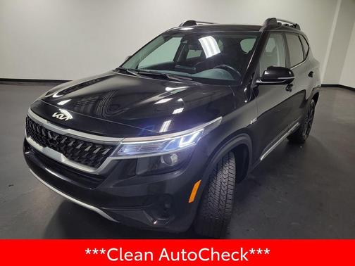 Cherry Black 2023 Kia Seltos Nightfall Edition