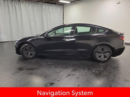 Solid Black 2021 Tesla Model 3 Standard Range Plus