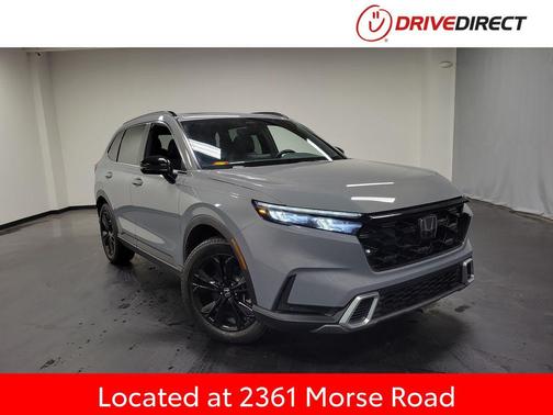 Urban Gray Pearl 2024 Honda CR-V Hybrid Sport Touring AWD