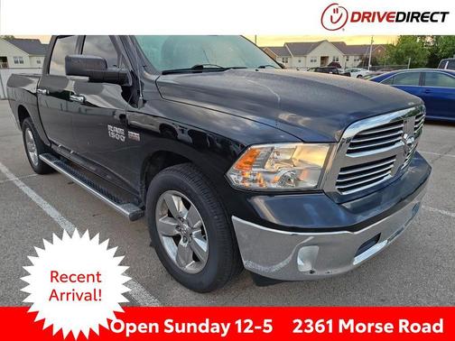 Brilliant Black Crystal Pearlcoat 2015 RAM 1500 Big Horn