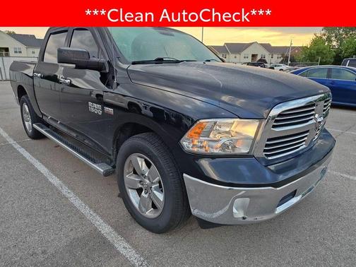 Brilliant Black Crystal Pearlcoat 2015 RAM 1500 Big Horn