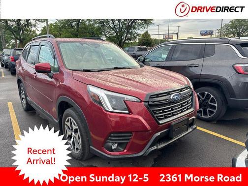 Crimson Red Pearl 2024 Subaru Forester Premium