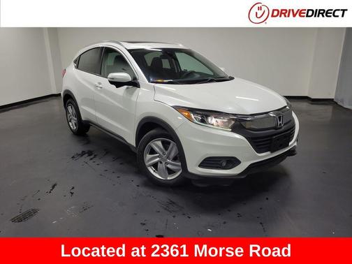 Platinum White Pearl 2019 Honda HR-V EX