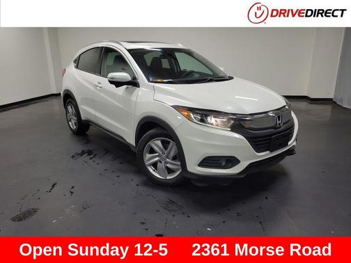 Platinum White Pearl 2019 Honda HR-V EX