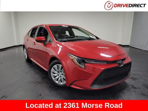 Barcelona Red Metallic 2020 Toyota Corolla LE