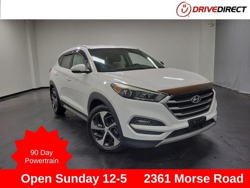 Dazzling White 2017 Hyundai TUCSON Sport