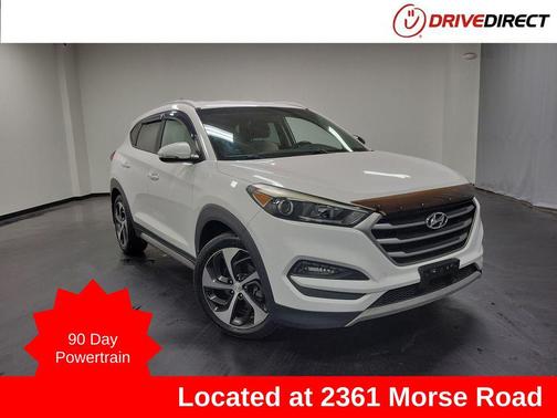 Dazzling White 2017 Hyundai TUCSON Sport