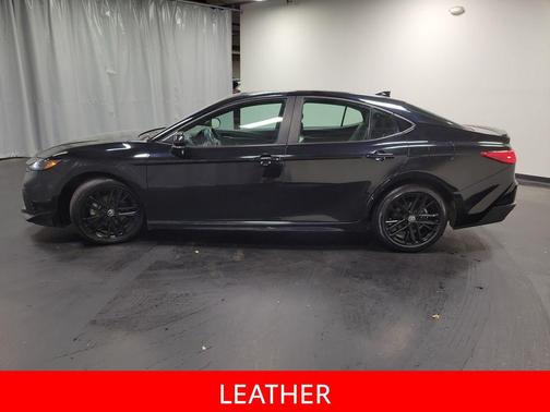 Midnight Black Metallic 2025 Toyota Camry SE