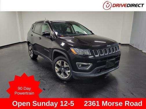 Diamond Black Crystal Pearlcoat 2019 Jeep Compass Limited